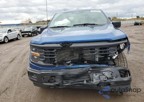2024 Ford F150 Stx из США, поврежденный, VIN 1FTEW2LP9RFC23043